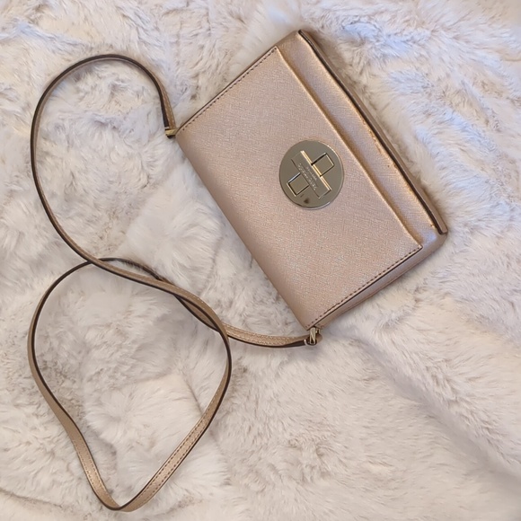 Kate Spade Newbury Lane Sally Crossbody- Rosegold - Picture 10 of 10